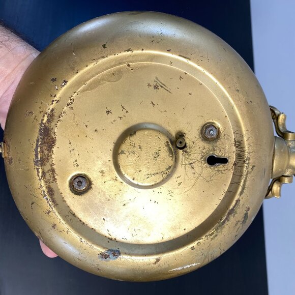 Vintage Working UNITED CLOCK CORP Brooklyn ny, U.S.A Watch Mid Century Wall Cloc - Picture 8 of 10